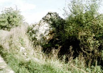 Etat du four banal de Palmeyssou avant restauration